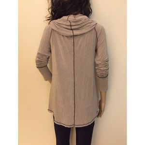 Free People Druzy Lilac Long Sleeve Top